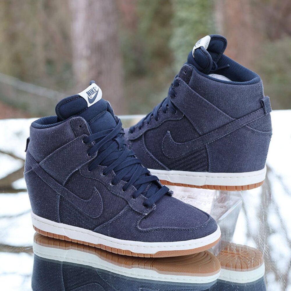 Nike Dunk Sky Hi Denim Blue 2014